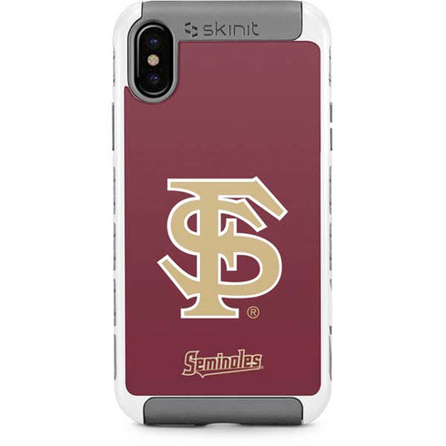Florida State FSU Seminoles Initials iPhone Cases